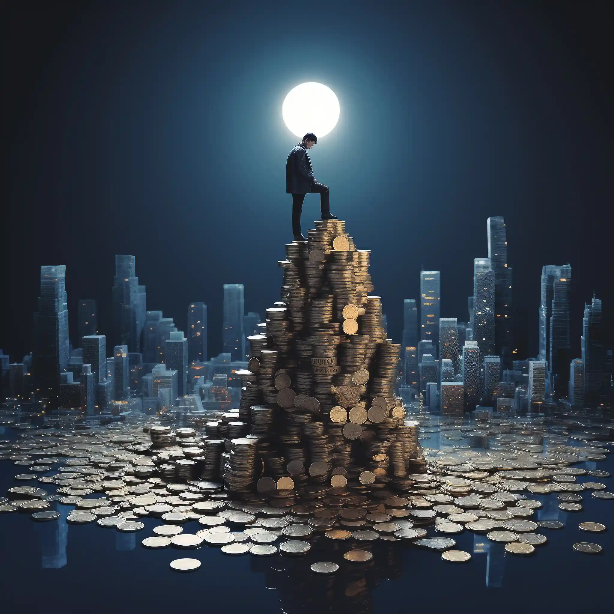 full-shot-man-with-coins